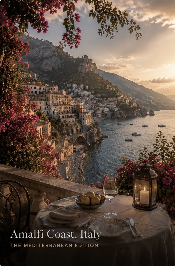 Amalfi Coast, Italia — The Mediterranean Edition