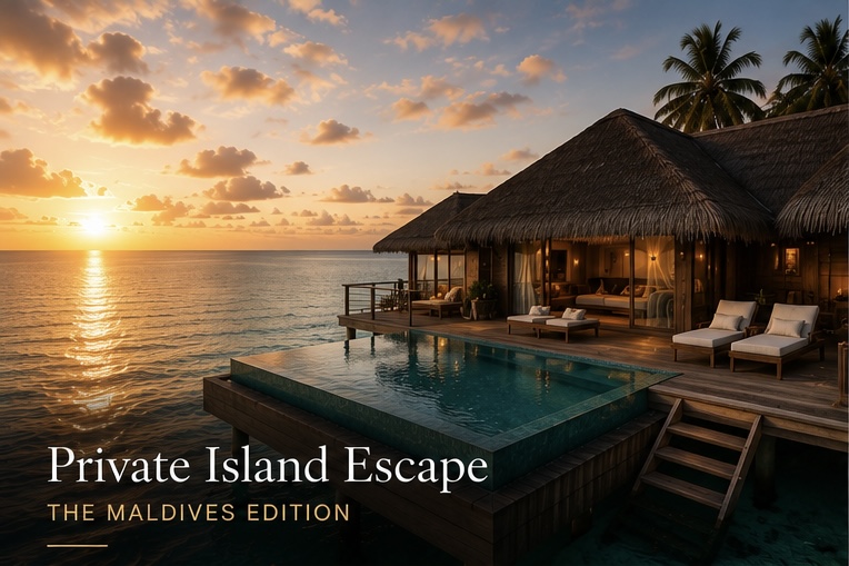 Private Island Escape — Edition en Maldivas
